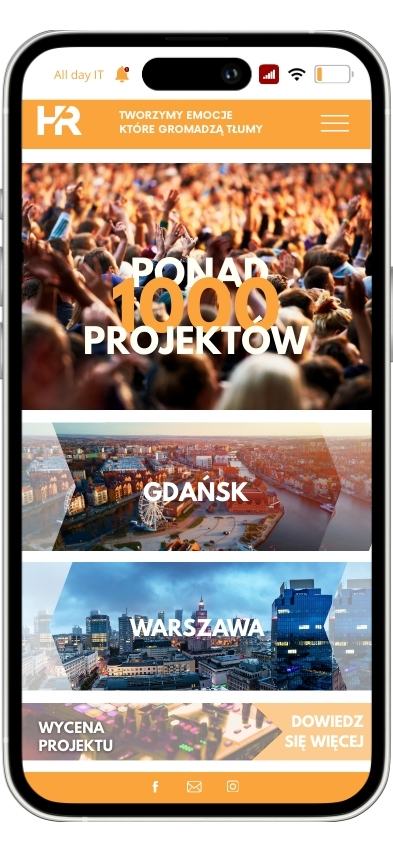 Nowoczesna strona internetowa dla firm – responsywny design